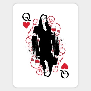 Addams Cards - Morticia Sticker